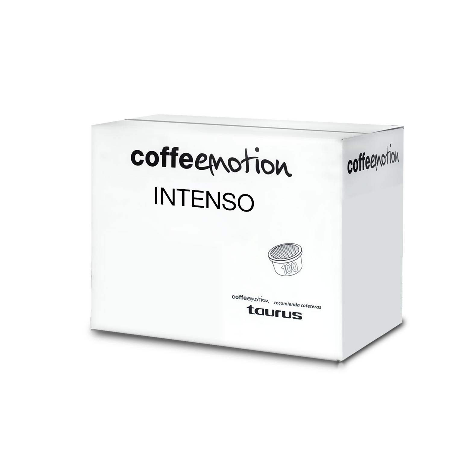 Cápsulas de café Coffeemotion Intenso (100u) Taurus