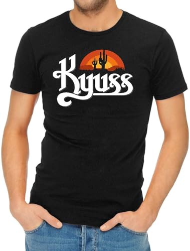 Kyuss Desert Logo T-Shirt(Small)