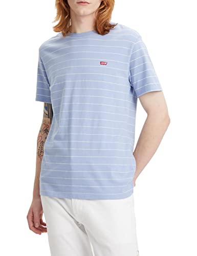 Levi's Ss Original Housemark Tee Camiseta Hombre, Grass Flower Lavender Lustre, S
