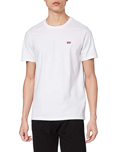 Levi's Ss Original Housemark Tee Camiseta Hombre, White, M