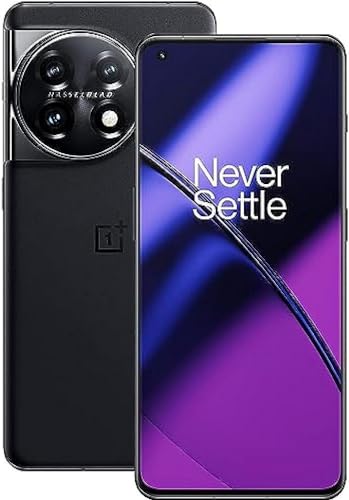 OnePlus 11 5G con 8GB RAM y 128GB de memoria con Cámara Hasselblad de 3.ª generación para móvil - 2 años de garantía del fabricante - Titan Black