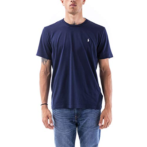 Polo Ralph Lauren | Hombres Camiseta de algodón Azul | RLU_714706745002 - XL