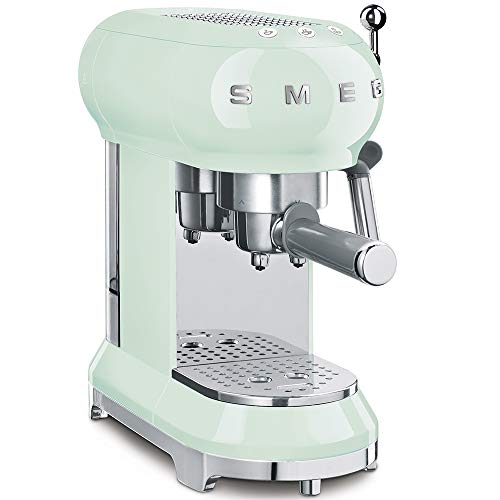 Smeg ecf01pgeu Espresso/ – Cafetera, color verde pastel