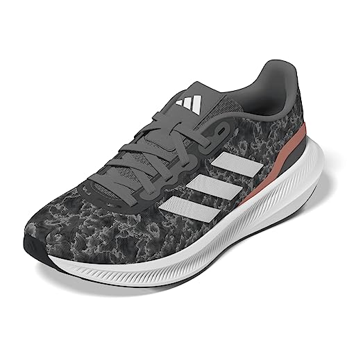 adidas Runfalcon 3.0 Shoes, Zapatillas Mujer, Carbon/FTWR White/Core Black, 37 1/3 EU