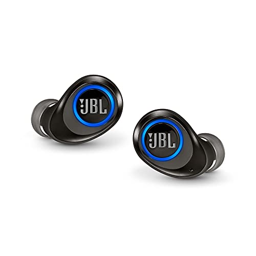 JBL Free X - Auriculares inalámbricos con Bluetooth y cancelación de ruido, Signature Sound, 24 h de música continua y estuche de carga inteligente, negro