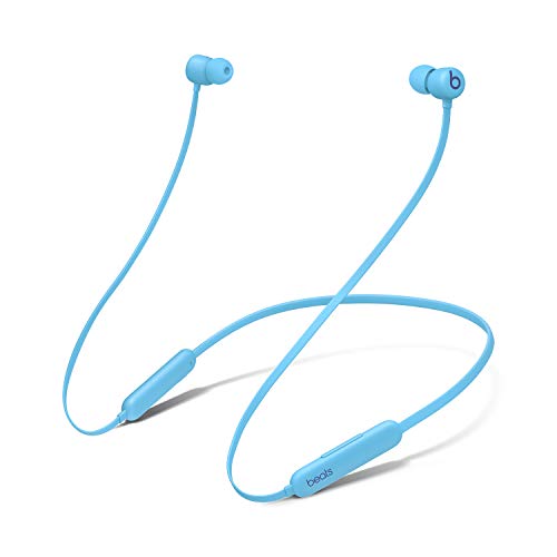 Beats Auriculares inalámbricos Flex – Chip Apple W1, Auriculares magnéticos, Bluetooth de Clase 1, 12 Horas de Sonido ininterrumpido - Azul