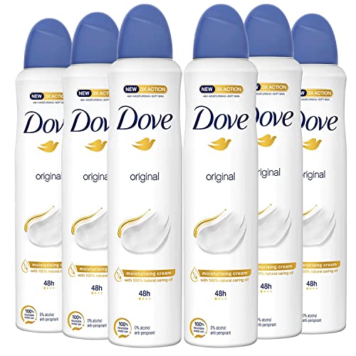 Dove Desodorante Aerosol Original 6 x 200ml
