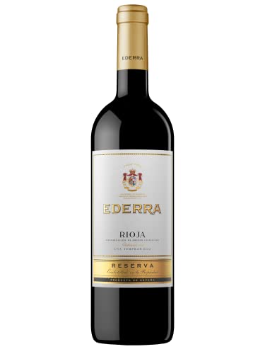 Ederra Reserva - Vino tinto DO Rioja, 100% Tempranillo - 75cl