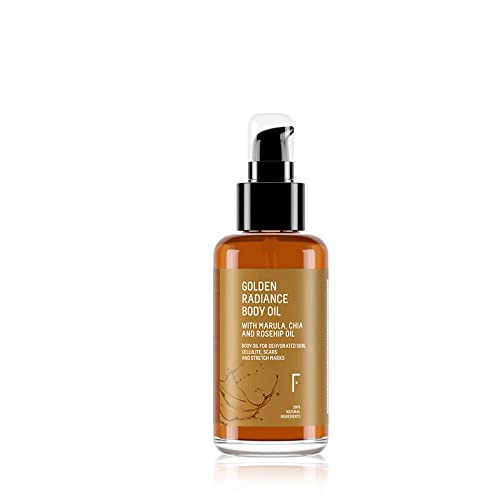 Freshly Cosmetics - Aceite Corporal 100% Natural Golden Radiance Body Oil, 100ml