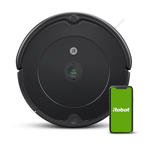 Irobot Roomba 692 Robot Aspirador con Conexión Wi-Fi - Sistema de Limpieza en Tres Fases - Sugerencias Personalizadas - Compatible con Tu Asistente de Voz, Capacidad 0,6 L, Color Negro