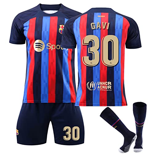 VULTRO 2023 Barcelona Local Camisetas Personalizada Equipacion Fútbol Niño, Hombre, Baratas,B