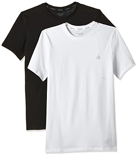 Calvin Klein SS tee Camiseta, Negro (Black/White 908), 12 años para Niños