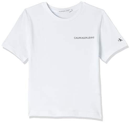 Camiseta Calvin Klein Jeans Basic Blanco para Niño 10 años Blanco