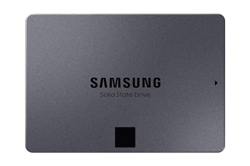 Samsung 870 QVO 1 TB SATA 2.5 Inch Internal Solid State Drive (SSD) (MZ-77Q1T0), Black