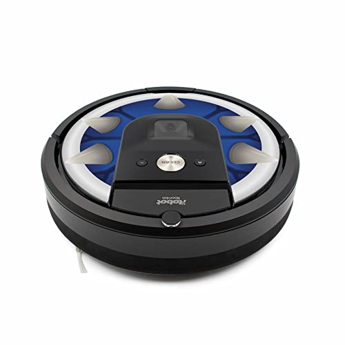 Finest Folia Protector de pantalla para aspiradora robot aspirador, autoadhesivo, ajuste perfecto (tanque azul, para iRobot Roomba 981)