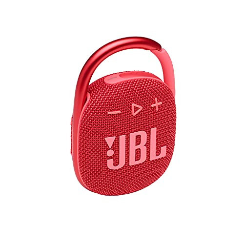 JBL Clip 4 Mini altavoz Bluetooth portátil, audio grande y graves perforados, mosquetón integrado, IP67 impermeable y a prueba de polvo, 10 horas de tiempo de reproducción, altavoz para el hogar,