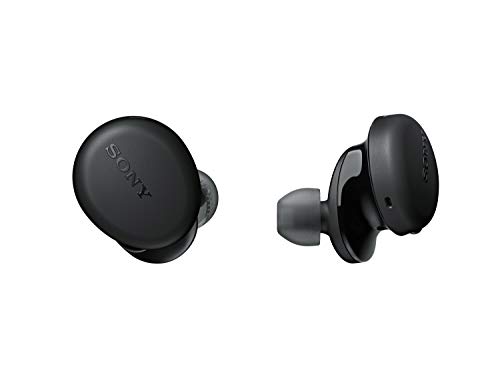 Sony Auriculares inalámbricos Bluetooth WF-XB700, batería de 18 horas de duración, compatible con carga rápida y asistente de voz, color negro