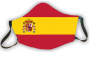 Mascarilla protectora reutilizable bandera de España