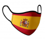 Mascarilla bandera de España estampada